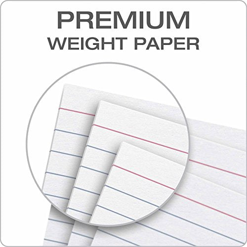 Oxford Ruled Index Cards, 3" x 5", White, 1,000 Cards (10 Packs of 100) (31) - size: 3 x 5, 1000 Count