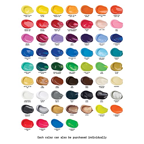 Liquitex BASICS Acrylic Paint Set, 60 x 22ml (0.74-oz) Tube Paint Set - style: 60 x 22ml (0.74-oz)