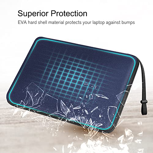 FINPAC 15.6-inch Hard Laptop Sleeve Case & Travel Electronic Bag