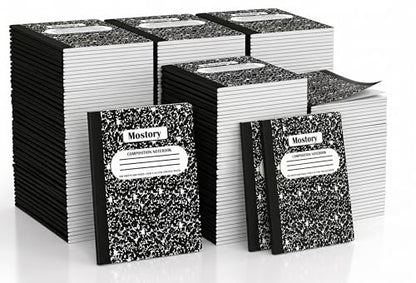 MOSTORY 1000 Pack Bulk Composition Notebook - College Ruled 200 Pages(100 Sheets), Size 7.5" x 9.75", Bulk School Supplies, Office, Bulk Notebooks for School, Writing Journal Notebook with Lined Paper - size: 1000 Pack