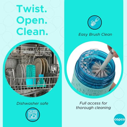 Copco Hydra Water Bottle 16.9 oz - Aqua & Mint, Set of 2 - color: Aqua/Mint