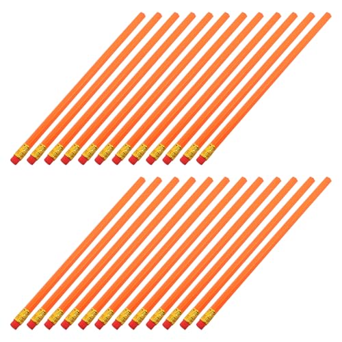 jojofuny 24pcs Hb Wooden Pencils and Students, Smooth Writing School Pencils with Comfortable Grip, Sharpened Classroom and Drawing Supplies