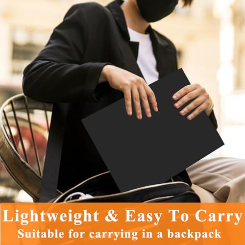 pmybupo 100Pcs Black Two-Pocket Heavyweight File Folder,Letter Size,Paper File Folder for School Office Home Bussines - color: Black