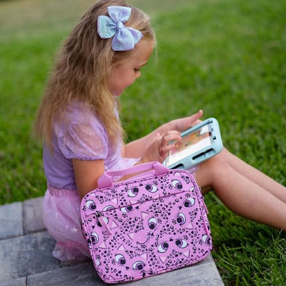 Choco Mocha Kids Tablet Sleeve Bag for Boys & Girls, (10-12.5Inch) - color: Starry Sky-purple 10inch, size: 10inch(10.5 x 8.5 x 1.3)