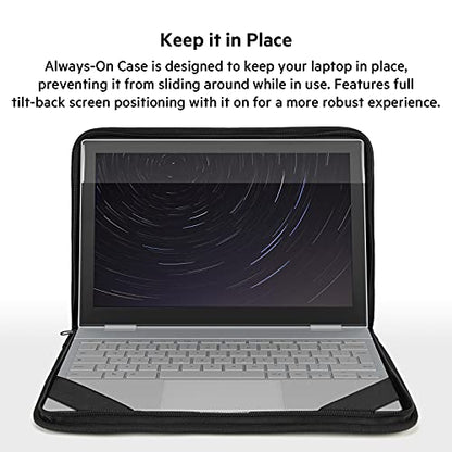 Belkin Always-On Protective Laptop Sleeve w/Dual Storage Pockets & Shock-Resistant Design for Device Protection - Fits 11in to 12in Laptop, Tablet, Chromebook, iPad, & MacBook - Travel & Daily Use - size: 11"-12", style: Always-On