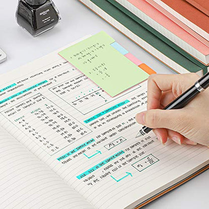 AHGXG College Ruled Notebook 2 Pack - B5 Large Composition Notebook Lined Journal 7.6 x 10 inch, with Thick 100gsm Lined Paper, Total 408 Numbered Pages, Inner Pocket - Green Blue - color: Green Blue, size: B5