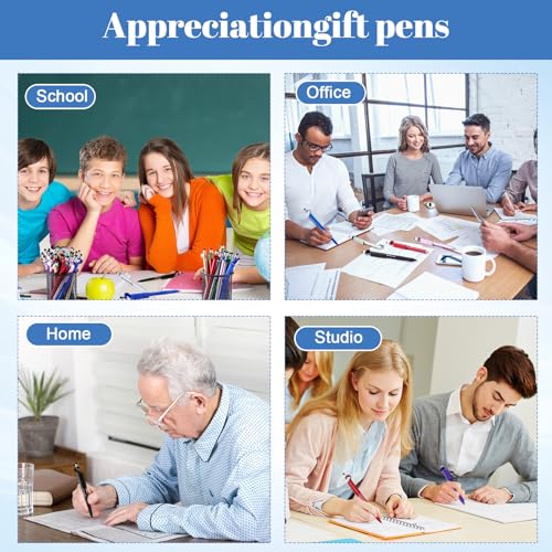 Sayglossy 100 Pcs Inspirational Pens Bulk Motivational Ballpoint Pen with Writing Touch Screen and Mobile Phone Stand 3-in-1 for Office School Supplies Inspirational Gifts (Multicolor) - color: Multicolor