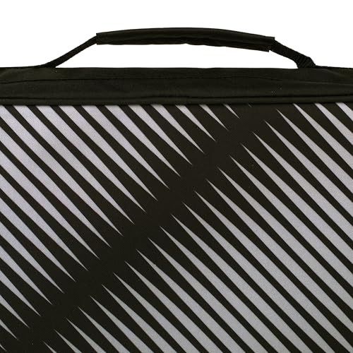 Five Star Zipper Binder, 2 Inch 3-Ring Binder with Round Rings, 5-Tab Expanding File, 380 Sheet Capacity, Black (72536) - color: Black, size: 2 Inch Zipper Binder