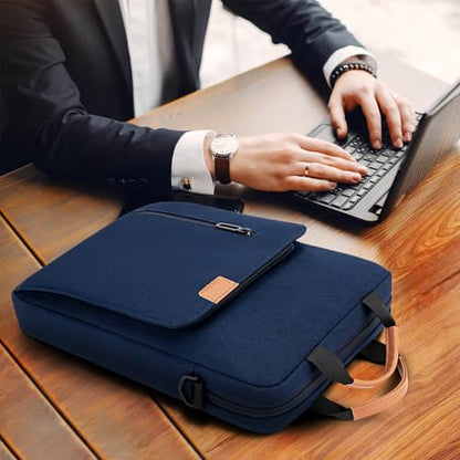 Laptop Sleeve Bag for 13-13.3 Inch MacBook Air/Pro 13 Inch iPad Pro/Air 12.9 Inch iPad Pro MacBook Neo A18, Waterproof Protective Lightweight Laptop Computer Tablet Cover Bag, Navy Blue - color: Navy Blue, size: 13 Inch
