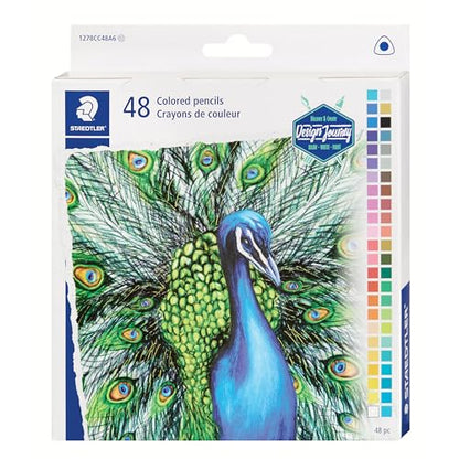 STAEDTLER Triangular Color Pencil, 48pcs