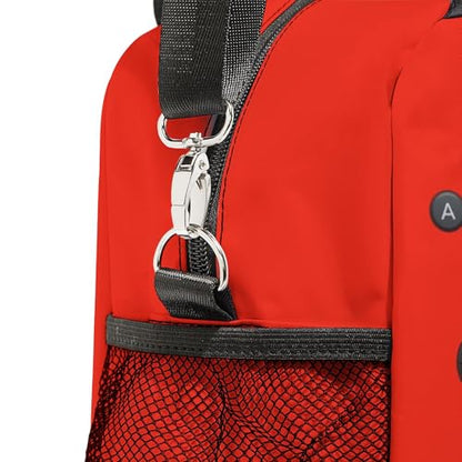 Gamer Lunch Bag Reusable Insulated Lunch Box Large Capacity Meal Tote for Kids Boys Girls Cooler Bag Waterproof Adjustable Shoulder Strap Gamepad Lunch Tote for Work School Picnic Travel Hiking - color: Game02