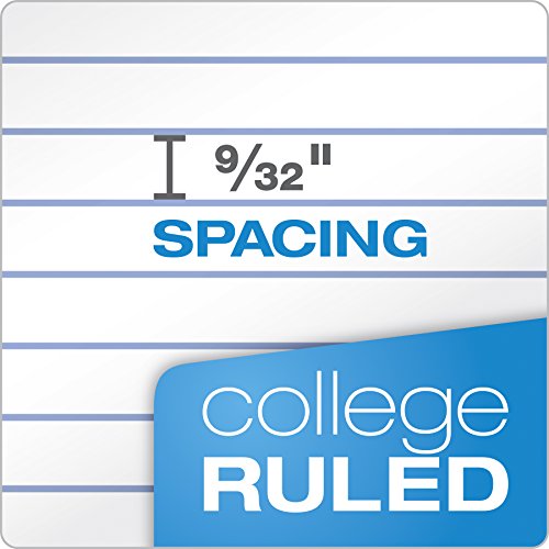 Oxford Spiral Notebooks, 5 Subject, College Ruled Paper, Durable Plastic Cover, 200 Sheets, 5 Divider Pockets, 2 per Pack (10388) - size: 5-Subject