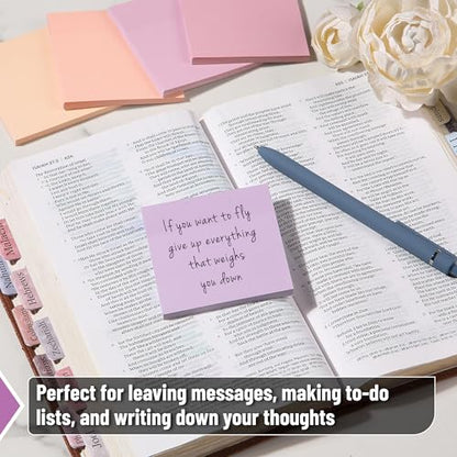 Mr. Pen- Sticky Notes, 3"x3", 12 Pads, 600 Sheets, Colorful | Sticky Notes Bulk, Self-Stick Note Pads, Perfect for Office, School, Home, Study & Organization