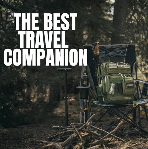 WOLFpak 45L Athletic Gym Backpack - Durable 1000D Waterproof Oxford Material with MOLLE Webbing, Laptop Pocket - color: Khaki