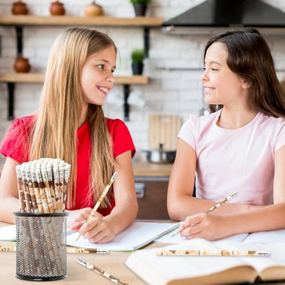Xqumoi S’Mores Pencils with Eraser - S’More Love Fun #2 HB Pencils, Classroom Student Rewards Camping Back to School Office Supply Marshmallow Goodie Bag Fillers Stuffers Campfire Party Favors - style: Marshmallow