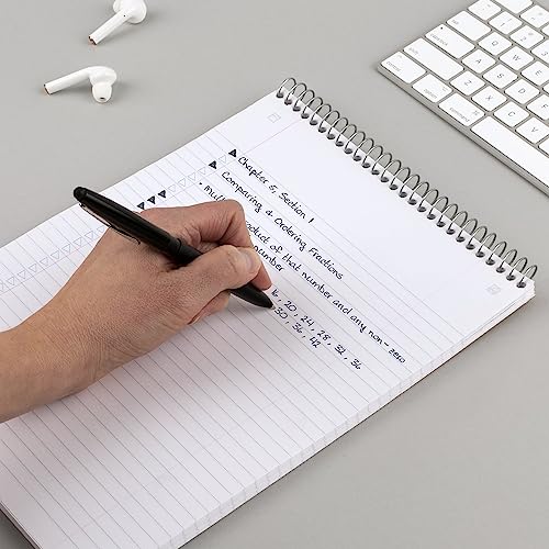 Five Star Top Bound Notebook, 1 Subject, College Ruled Paper, 100 Sheets, 11" x 8-1/2", Color Selected For You, 1 Count (06182)