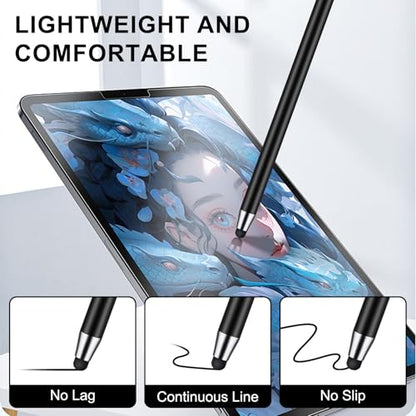 Stylus Pen [10 Pack] Universal Capacitive Touch Screen Pens for iPad/iPhone/Smartphones and Tablets,Compatible with All Capacitive Touch Screen(10 White) - color: 10 White
