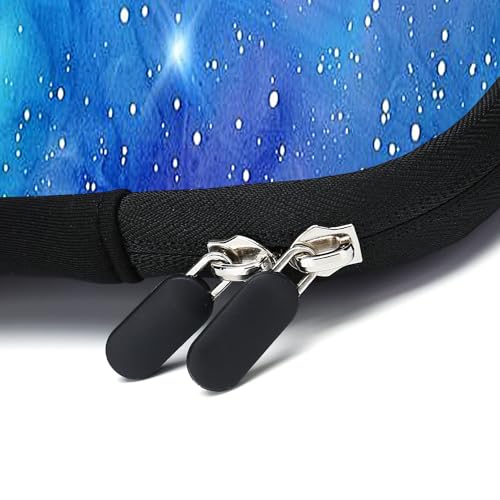 Laptop Sleeve - 11.6-12.2 inches Chromebook, Ultrabook & Tablet Case - Neoprene Handle Sleeve for Men & Women, Two Pockets (Starry Sky) - color: starry sky