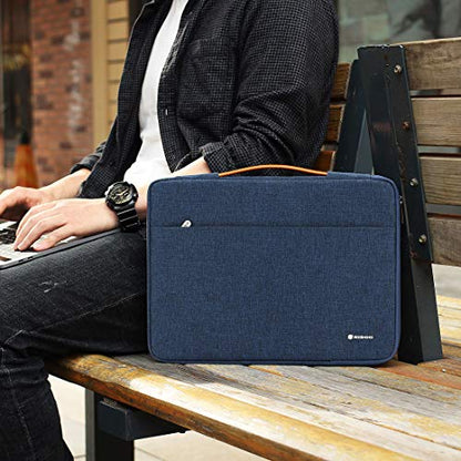 NIDOO 10 12.5 13 14 15.6 inch Laptop Sleeve Case - color: Blue, size: 12.5-13 Inch