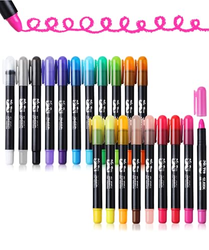 Mr. Pen- Gel Crayons, 20 Pack, Twistable, Non-Toxic | Coloring Crayons for Kids & Adults, Smooth Drawing Sticks for Art, Blending, Crafts & Creative Projects