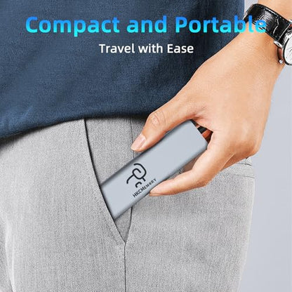 USB C Hub 7 in 1 Adapter, 4K HDMI, 100W PD, 3 USB-A, SD/TF Card Reader, USB C Docking Station for MacBook Pro/Air, Dell XPS, HP, Lenovo Thinkpad, ASUS