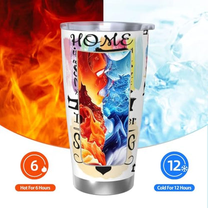 Sewing Quilting Gift for Women,Quilt Tumbler Stainless Steel Cup Insulated Travel Coffee Mug For Women Teens Wife 20 oz - style: Sewing