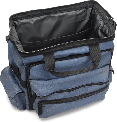 Nurse Mates Ultimate Nursing Bag | Multiple Compartments | Interior Laptop Compartment | Durable Zippers | Mantra Moods | Multi Compartments