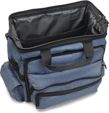 Nurse Mates Ultimate Nursing Bag | Multiple Compartments | Interior Laptop Compartment | Durable Zippers | Mantra Moods | Multi Compartments
