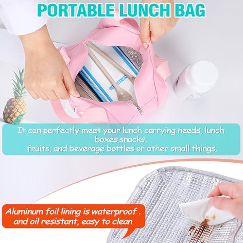 Lunch Bags Tote Cooler Bag Insulated Reusable Lunch Tote Bags Cartoon Portable Lunch Box Bag for Work Office Picnic Beach (Panda) - color: Panda