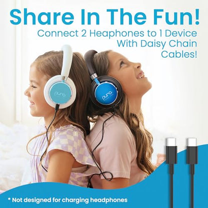 Puro Sound Labs Kids Wireless Headphones – Volume-Limiting 85dB, Built-In Mic, Studio-Grade Sound, 20-Hour Battery Life, Comfortable Fit & Easy to Connect Kids Bluetooth Headphones – BT2200 Plus, Teal - color: Teal