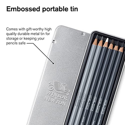 Winsor & Newton Studio Collection 아티스트 연필, 스케치 연필, 6개 세트 - style: 스케치 연필 6개