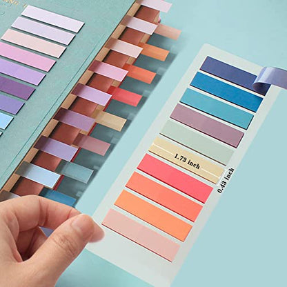 ELII 3600pcs Book Tabs,Writable Translucent Tabs for Annotating Books | Transparent Sticky Notes,Page Markers for Notebooks, Writable and Repositionable,Book Flags Strip Index Tabs,Bible Study - style: 3600pcs