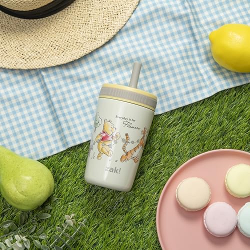 Zak Designs Disney Winnie the Pooh Kelso Toddler Cups For Travel or At Home, 12oz Vacuum Insulated Stainless Steel Sippy Cup With Leak-Proof Design is Perfect For Kids (Winnie the Pooh & Friends) - color: Winnie the Pooh & Friends