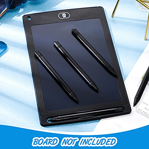 24 Pieces Replacement Stylus Pens LCD Board Pens for LCD Writing Tablet Drawing Pad Memo Message Boards Kids Adults, Black - color: Black