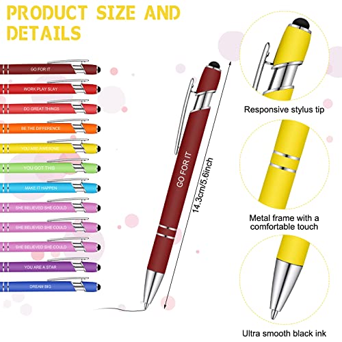 Geyee 24 Pcs Back to School Teacher Gifts Modern Sticky Notes with Funny Pens 3 x 4 Inch Employee Appreciation Gifts for Coworkers Teacher Office Staff Work Team Appreciation Gift - style: Modern
