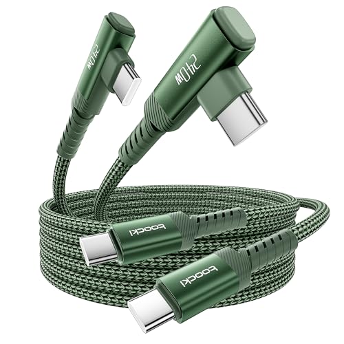 USB C Cable [2Pack, 3.3ft] 240W Fast Charging Type C Cord, Nylon Braided USB 2.0 Cable for iPhone 17 16 15 Pro Plus Pro Max Air, iPad Pro, Samsung Galaxy S24 S23, Switch, MacBook Pro, Pixel-Green - color: Green, size: 3.3+3.3FT