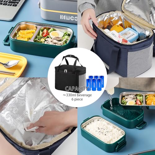 Bento Box Adult Lunch Box (74 Oz Large Capacity), Reusable, Leak-Proof, Including Lunch Bag, Fork And Spoon, 3 Dividers, Suitable For Work, Picnic, Dishwasher And Microwave Safe.(Green) - color: Green