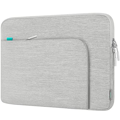 Lacdo Laptop Sleeve Case for 16 inch New MacBook Pro M5 Pro/Max A3428 A3429 (2026), M4/M3/M2/M1 Pro/Max A3403 A3186 A2991 A2780 A2485 A2141 2024-2019 | 15" Surface Laptop 7/6/5/4/3 Computer Bag, Gray - color: Gray, size: New MacBook Pro 15/16 Inch
