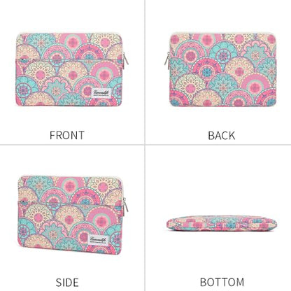 Notebook Computer 13-13.3-inch Notebook case, Suitable for MacBook Air/Pro 13 /Pro 14, HP Dell ASUS Lenovo Notebook, Polyester Upright Computer case with Pocket (Bandanna) - color: Bandanna, size: 13 inch/13.3 inch