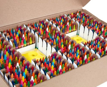 Crayola Crayon Classpack (832 Count), Bulk School Supplies for Classrooms,13 Sets of 64 Crayons, Kids Arts & Crafts Supplies - style: 832 Count