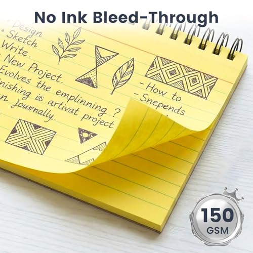 Koogel 400PCS Index Cards, 4x6 Large Index Cards with Key Rings for School, Flashcards Heavy Note Card with Waterproof Covers for Studying Learning College Office Home Supplies, 8 Colors