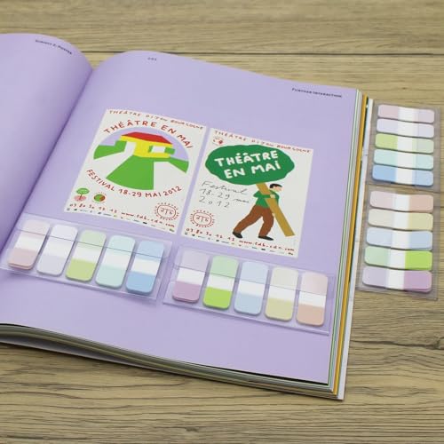 Tabs Flags Assorted Colors, 0.625 x 1.71 Inch Sticky Tabs, Easy to Post, 4 On-The-Go Dispensers/Pack, 400 Pages Total