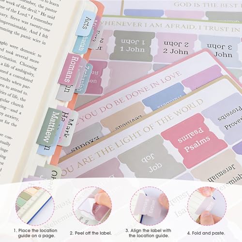 Pink Complete Bible Study Kit for Women with No Bleed Highlighters, Pens, Bible Tabs, Prayer Cards, Jesus Statue - Portable Journaling Supplies for Church, Home, Small Group Christian Gift