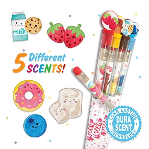 Sweetheart Smencils Cylinder - HB #2 Scented Pencils, 50 Count, Gifts for Kids - color: Sweetheart