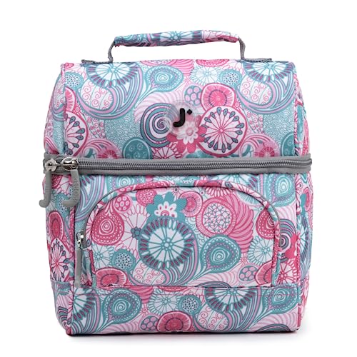 J World Corey Kids Bag. Insulated Lunch-Box for Women, Blue Raspberry - color: Blue Raspberry