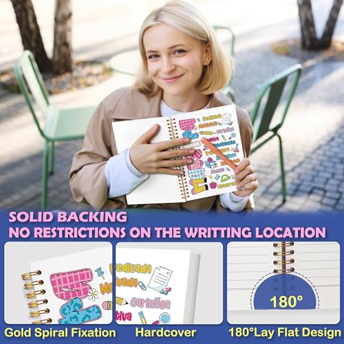JUDFNCDE Spanish Teacher Maestra Appreciation Gifts Spiral Notebook 5.5 x 8.3, Regalos Para Maestras Mujeres, Back to School Gifts for Teachers, Spanish Educator Hardcover Notebook Journal - color: Spanish Teacher Maestra--
