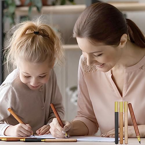 HOTUT Inkless Pencil - 4pcs Everlasting Wooden Infinity Pencil, Wood-Cased Graphite Reusable for Writing Drawing, Students Home Office School Supplies - color: 4pcs-Wooden
