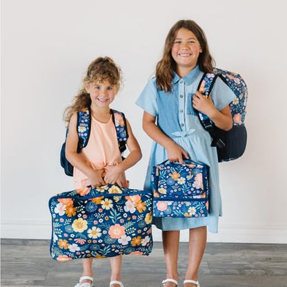 Wildkin 12 Inch Toddler Backpack for Kids, Floral Bloom | Ages 3-7, lightweight toddler backpack for daycare, preschool, and travel - color: Wildflower Bloom