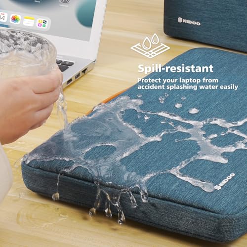 NIDOO 17.3 inch Laptop Sleeve Computer Carrying Case for 17.3" Lenovo Legion 5 / 5i / IdeaPad L340 / HP Gaming Pavilion 17 / Envy Laptop 17 / Acer Chromebook 317 / Asus ZenBook Pro 17 / Dell G7 17 - color: Blue, size: 17.3 Inch