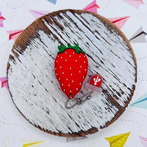 USB Thumbdrive 16GB - Berry USB Flash Drive - Strawberry Storage Device (Strawberry) - color: Strawberry